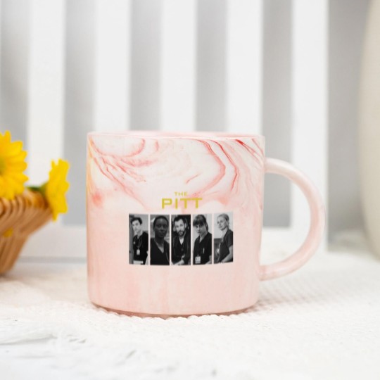 Discover The PITT Marble Mugs, Tv Series, The Pitt Tv Show, Noah Wyle Marble Mugs, Dr. Robbie Marble Mugs