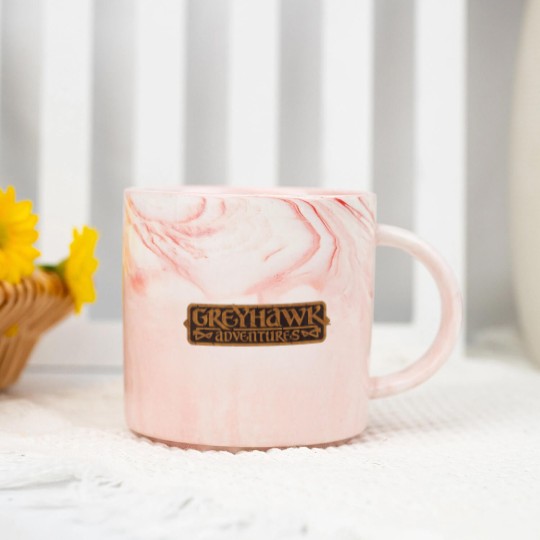Discover GREYHAWK - Advanced Dungeons and Dragons - Old School DnD Marble Mugs