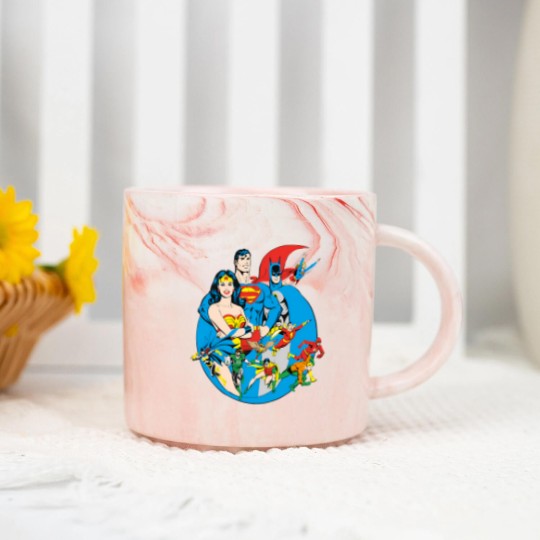 Discover DC Comics Originals Members Marble Mugs