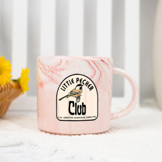 Discover Little Pecker Club Marble Mugs