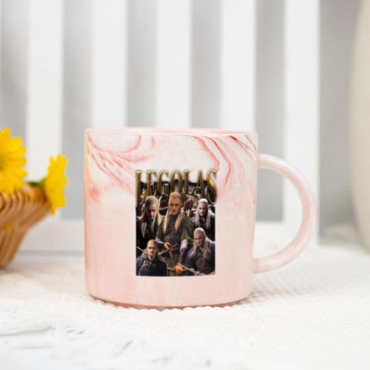 Discover Legolas Marble Mugs, Lord of the Rings Marble Mugs, Orlando Bloom Marble Mugs