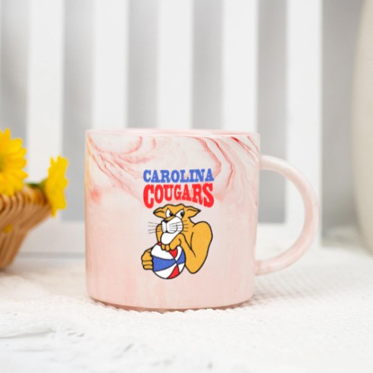 Discover Carolina Cougars Vintage Marble Mugs
