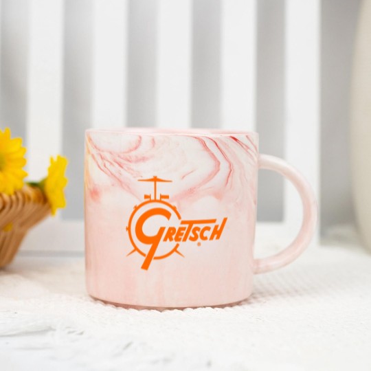 Discover GRETSCH DRUM LOGO Marble Mugs