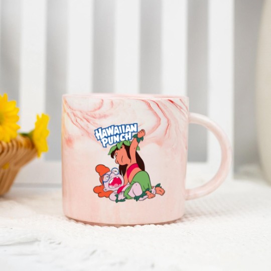Discover Lilo Hawaiian Punch Marble Mugs, Hawaiiann Punch Lilo And Myrtle Marble Mugs, Magicc Kingdom Marble Mugs