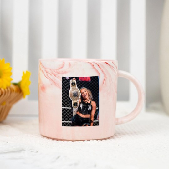 Discover Liv Morgan Wrestling Entertainment Gift For Fan Marble Mugs