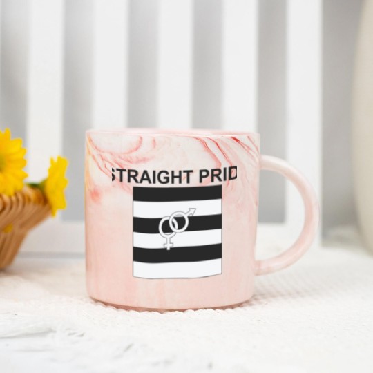 Discover Straight Pride Marble Mugs Gender Symbols Men & Woman