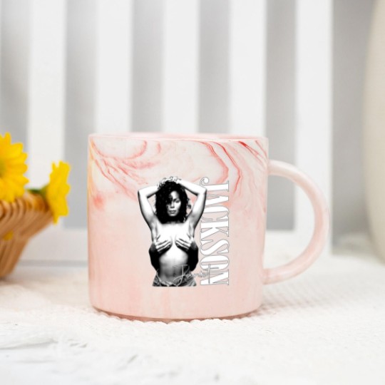Discover Janet Jackson Concert Tour Marble Mugs, Vintage Janet Jackson Marble Mugs