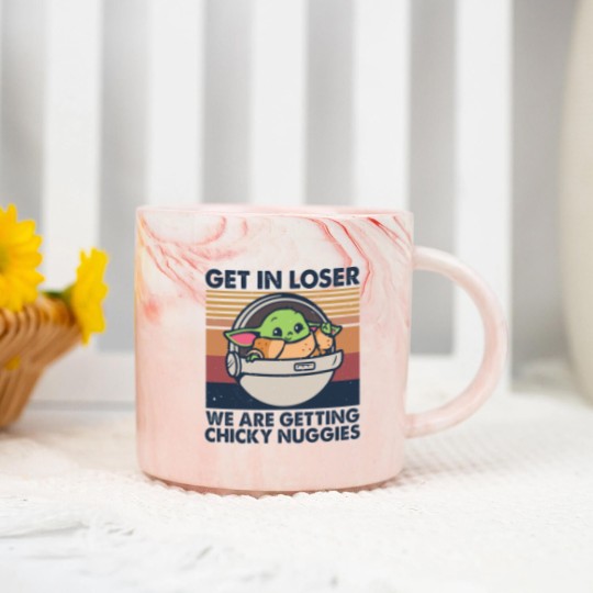 Discover Get in losers we are getting chicky nuggies Marble Mugs