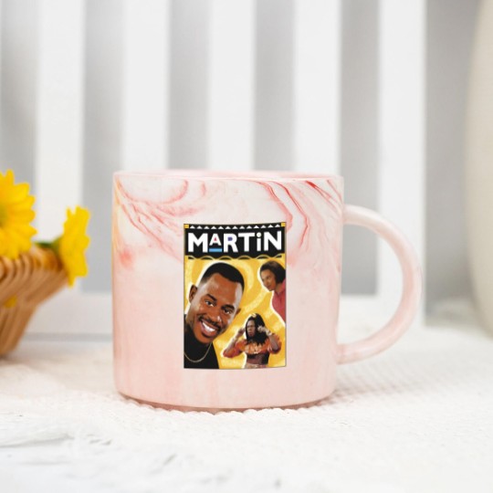 Discover Who Stole My Cd Player - Martin Show - Marble Mugs
