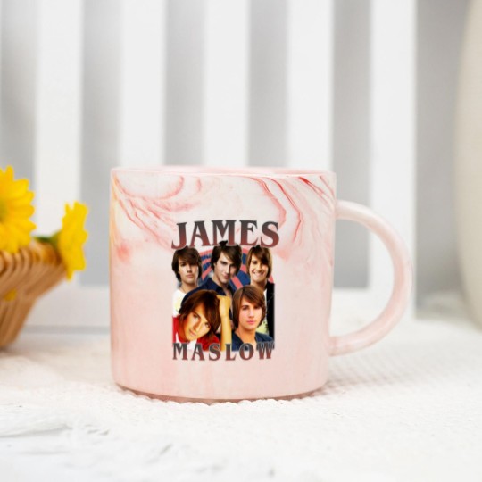 Discover James Maslow Vintage Unisex Marble Mugs, Vintage James Maslow