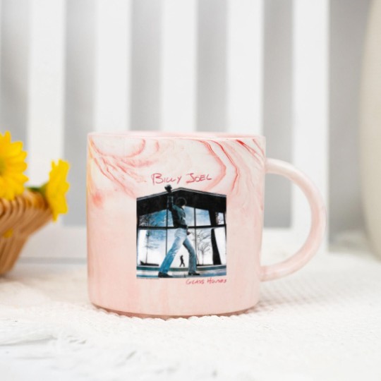 Discover Billy Joel Glass Houses White Marble Mugs