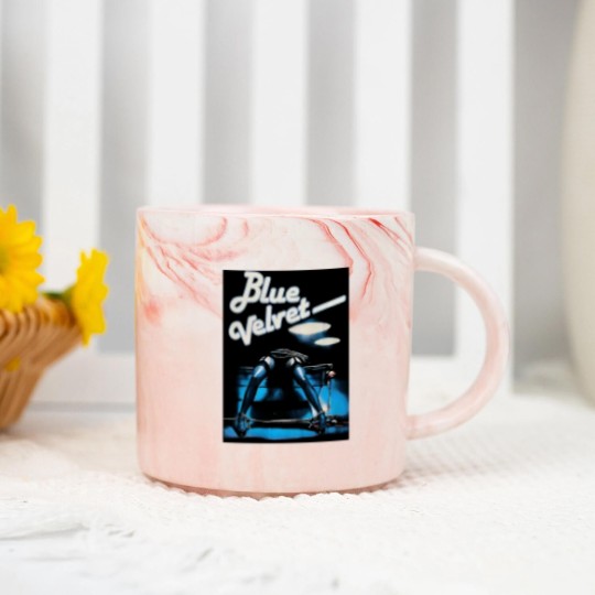 Discover Blue Velvet Movie David Lynch Marble Mugs Unisex Short Sleeve Cotton Marble Mugs