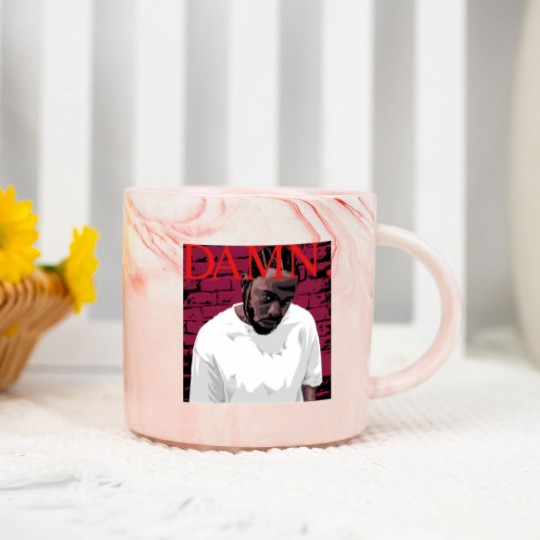Discover DAMN Album - Kendrick Lamar - Marble Mugs