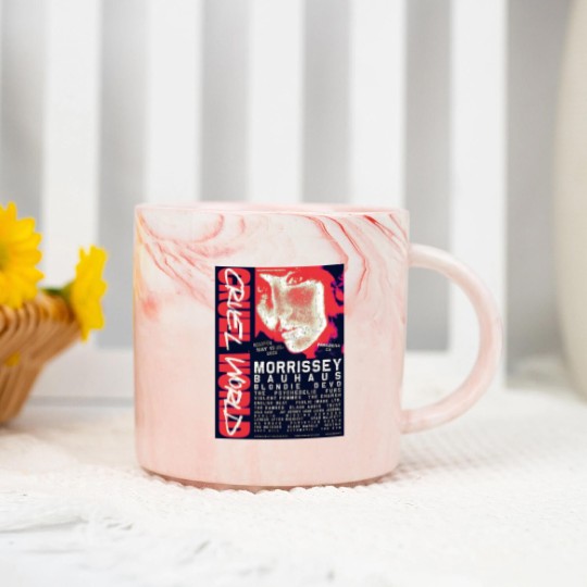 Discover cruel world festival 2022 v2 Marble Mugs