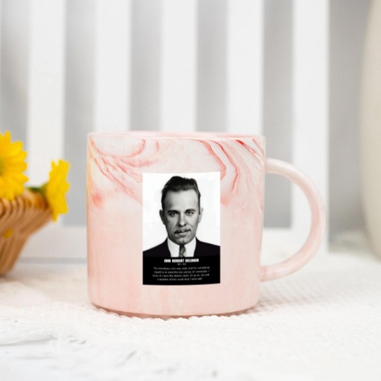 Discover JOHN DILLINGER Marble Mugs