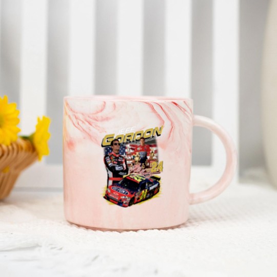 Discover Jeff Gordon Vintage 90s Marble Mugs, Jeff Gordon Marble Mugs
