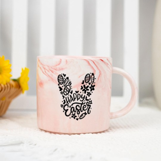 Discover Happy Easter Day Marble Mugs,Easter Day Marble Mugs,Cute Easter Marble Mugs