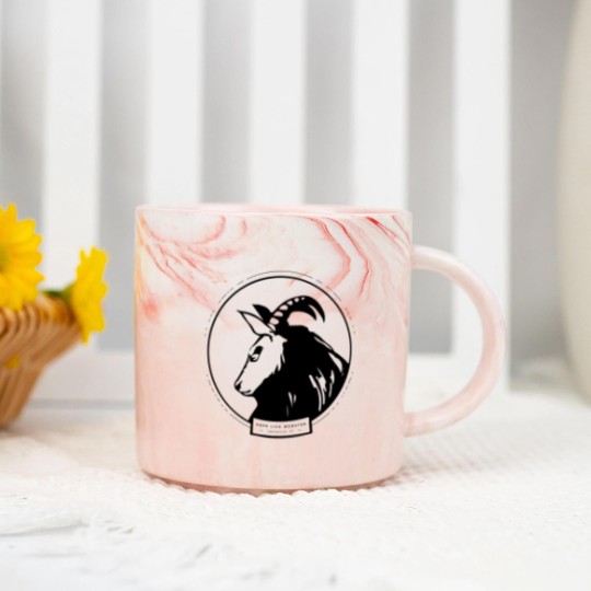 Discover The Pope Lick Monster Goat Man Marble Mugs