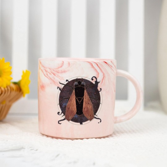 Discover Leprous' fly - Geometric Marble Mugs