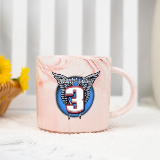 Discover Vintage Dale Earnhardt Sr. no. 3 God Needed a Driver Marble Mugs