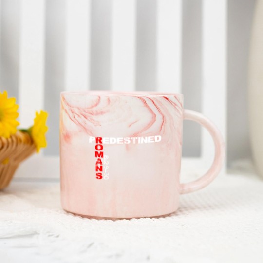 Discover Predestined Romans 8:29-30 Marble Mugs Marble Mugs