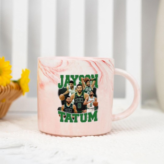 Discover Jayson Tatum Basketball  Basketball Graphic Tees Marble Mugs
