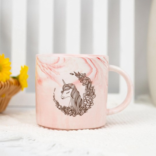 Discover Unicorn - Unicorn Marble Mugs