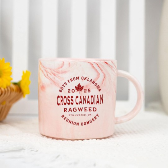 Discover Cross Canadian Ragweed Marble Mugs, Ragweed Reunion Concert 2025