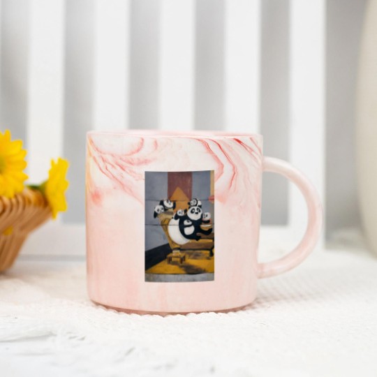Discover Kung fu panda Marble Mugs