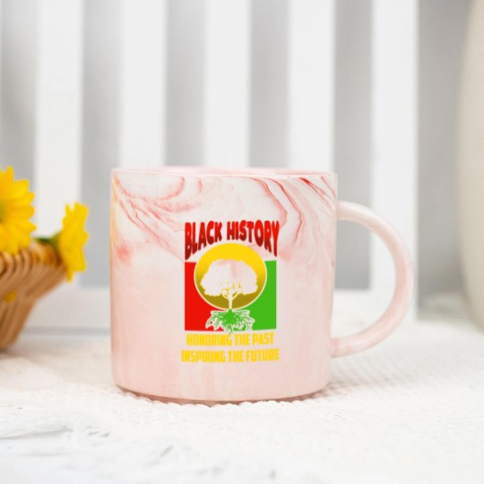 Discover Black History Marble Mugs