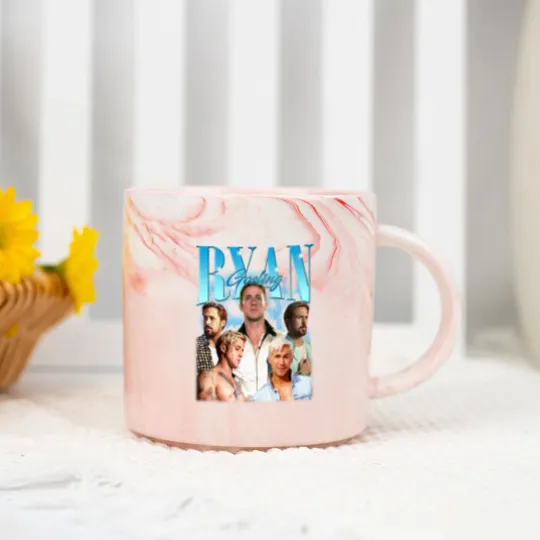 Discover RYAN GOSLING Marble Mugs, Ryan Gosling Marble Mugs, Ryan Gosling Marble Mugs