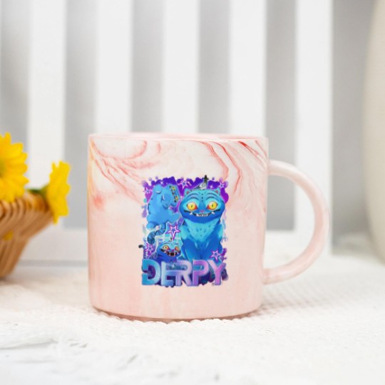 Discover Derpy Tiger Marble Mugs, Kpop Demon Hunters Marble Mugs, Kpop Huntrix Pin, Huntrix Marble Mugs