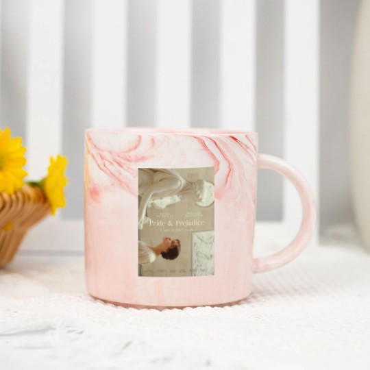 Discover Pride and Prejudice artwork Marble Mugs