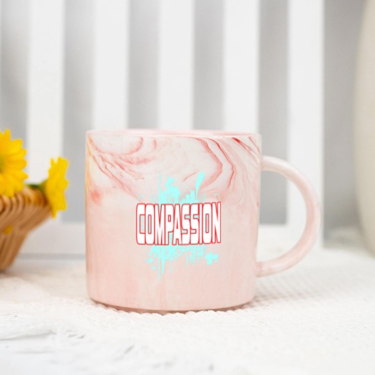Discover Inspirational Compassion Marble Mugs Designs COMPASSION Marble Mugs