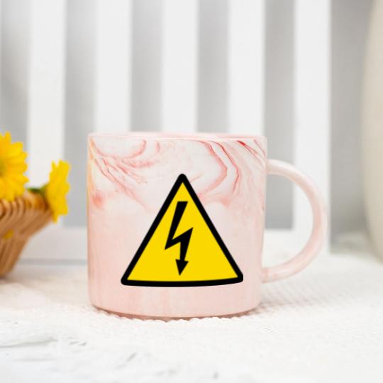 Discover High Voltage Marble Mugs