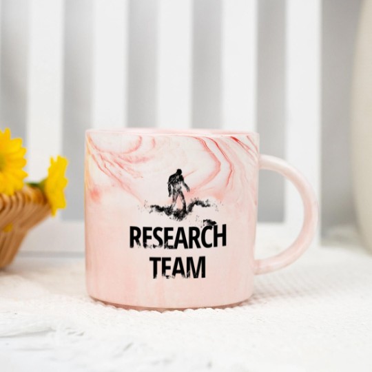 Discover RESSEARCH TEAM Marble Mugs