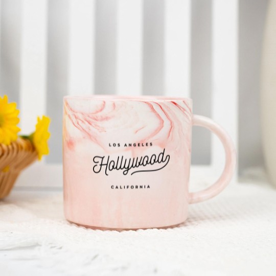 Discover hollywood los angeles Marble Mugs