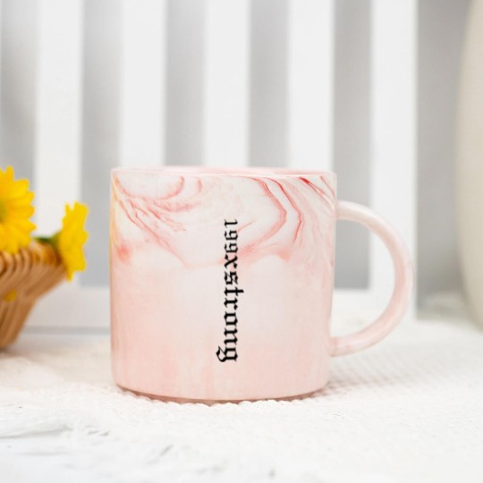 Discover 199x street wear design hip hop millennial design Marble Mugs