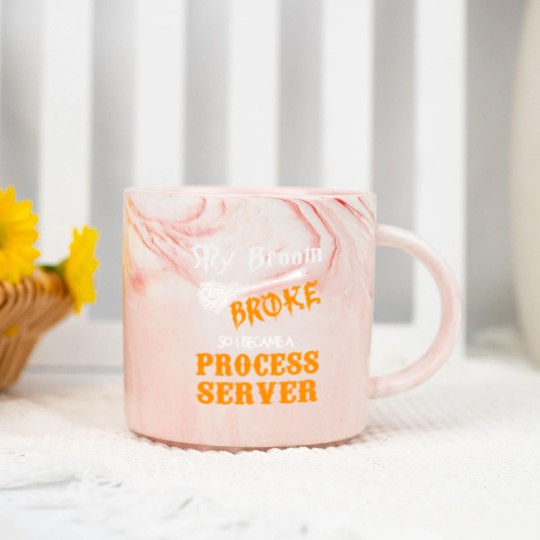Discover Process Server Marble Mugs