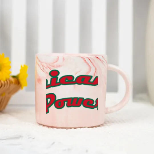 Discover Chicano Power Marble Mugs