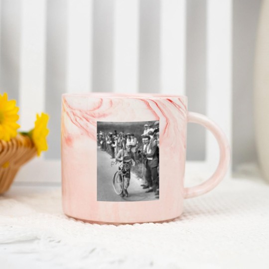 Discover Tour De France Vintage 1930s Marble Mugs