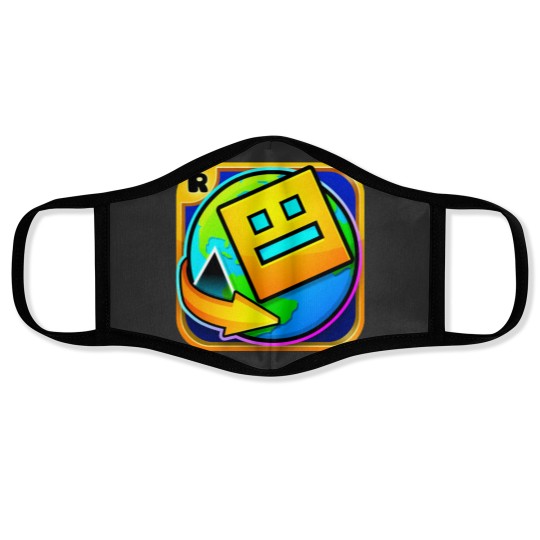 Discover Geometry dash unblocked level Active  (1) Face Masks