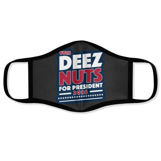 Discover Vote Deez Nuts For Presidents Face Masks
