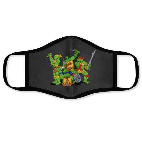 Discover Turtle Ninja Face Masks