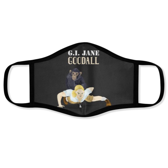 Discover GI Jane Goodall Face Masks