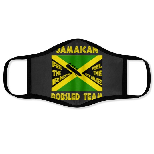 Discover Jamaican Bobsled Team Face Masks