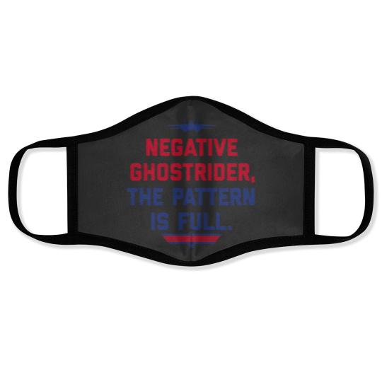 Discover NEGATIVE GHOST-RIDER Face Masks