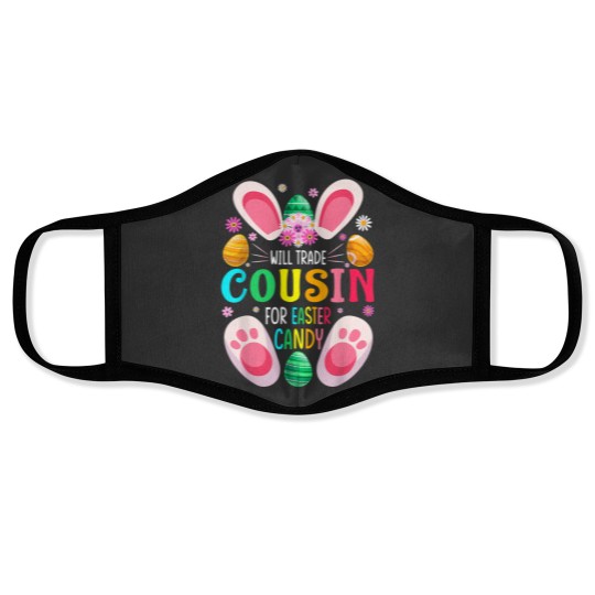 Discover Will Trade Cousin For Easter Candy Boys Girls Face Masks