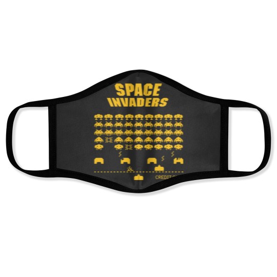 Discover Space Invaders Face Masks