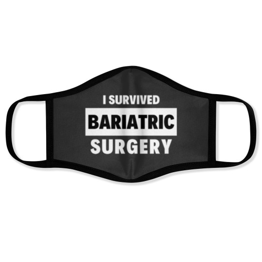 Discover Bariatric surgery survivor bypass Face Masks